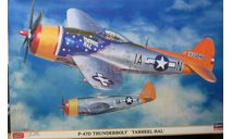 Тяжёлый истребитель P-47D Thunderbolt Tarheel Hal Hasegawa 1/32, масштабные модели авиации, scale32