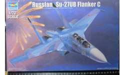 Учебно – боевой Russian Su-27UB Flanker C Trumpeter 1/72 возможен обмен