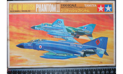 Палубный истребитель Fantom F-4K/M British Phantom Tamiya 1/100 Редкость! возможен обмен