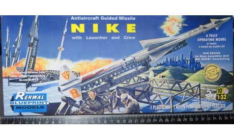 Ракета ПВО Antiaircraft Guided Missile Nike Renwal 1/32 Пакет с деталями не открывался., сборные модели авиации, scale32