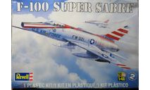 Истребитель - бомбардировщик North American – Rockwell F-100 Super Sabre Revell /Monogram 1/48 Коробка повреждена., сборные модели авиации, scale48