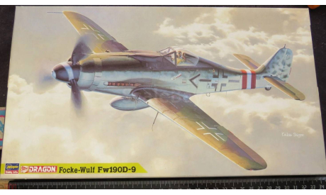 Истребитель Focke Wulf Fw 190D-9 Hasegawa/Dragon 1/48 Пакет с деталями не открывался.  возможен обмен., масштабные модели авиации, scale72