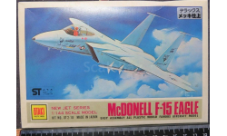 Истребитель McDonnell F-15 Eagle Серебро Otaki 1/144 Пакет с деталями не открывался.