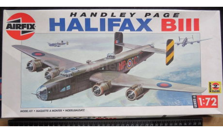 Бомбардировщик Handley Page Halifax B Mk.III Airfix 1/72, сборные модели авиации, scale72