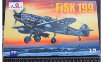 Экспериментальный Fisk 199 Amodel 1/72 возможен обмен, масштабные модели авиации, scale72