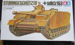 САУ Sturmgeschutz IV sdkfz163 Tamiya 1/35 Пакет с деталями не открывался. возможен обмен