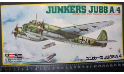 Бомбардировщик Junkers Ju-88 A-4 Hasegawa/Frog 1/72 Как некомплект – верх коробки? Нет платы со створками бомболюка возможен обмен