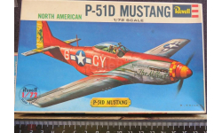 Истребитель P-51D Mustang Revell H-619 1/72 Как Некомплект