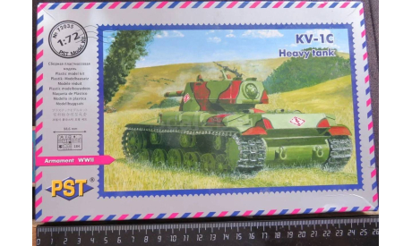 Коробка KV-1C Heavy Tank PST 1/72 Только коробка!, боксы, коробки, стеллажи для моделей, Crown