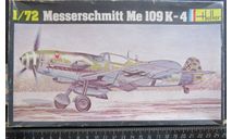 Истребитель Messerschmitt Bf 109 K-4 Heller 1/72 Редкий боксарт., сборные модели авиации, scale72