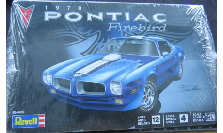 Маслкар Pontiac Firebird 1970 Revell 1/24 В плёнке, масштабная модель, scale24