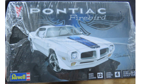Маслкар Pontiac Firebird 1970 Revell 1/24 В плёнке, масштабная модель, scale24