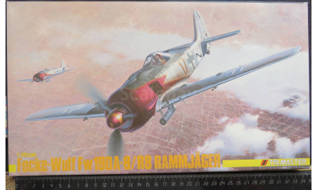 Истребитель Focke Wulf FW 190A-8/R8 Rammjager Trimaster MA-8 (Dragon, Hasegawa etc.) 1/48 Пакеты с деталями не открывались. возможен обмен, масштабные модели авиации, scale48