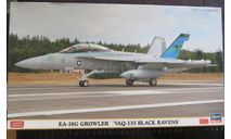 Палубный самолёт РЭБ EA-18G Growler ‘VAQ-135 Black Ravens’ Hasegawa 02000 1/72 возможен обмен, масштабные модели авиации, scale72