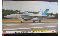 Палубный самолёт РЭБ EA-18G Growler ‘VAQ-135 Black Ravens’ Hasegawa 02000 1/72 возможен обмен