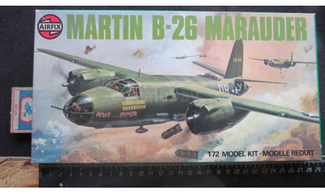 Бомбардировщик Martin B-26 Marauder Airfix 1/72 возможен обмен, масштабные модели авиации, scale72