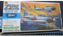 Mitsubishi A6M3 Zero Fighter Type 32 Japanese Navy Fighter Hasegawa 1/72, сборные модели авиации, scale72