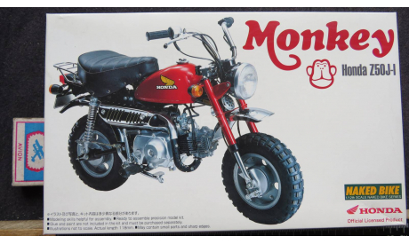 Мокик Honda Monkey Z50J-I Aoshima 1/12 Пакеты с деталями не открывались возможен обмен, масштабная модель мотоцикла, scale12