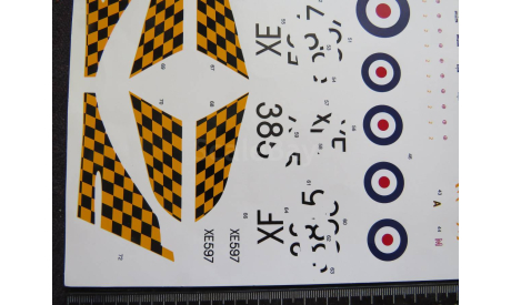 Декаль Hawker Hunter F.6 Academy 2164 1/48, масштабные модели авиации, scale48