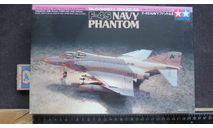 Палубный истребитель Navy Phantom Tamiya 1/72 Пакет с деталями не открывался., масштабные модели авиации, scale72