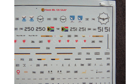 Декаль BAe Hawk 100 Series Includes South African Airforce decals Airfix 05114 1/48, масштабные модели авиации, scale48
