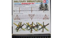 Баррикада Barricade Set Tamiya 1/35  Инженерные заграждения. 000 возможен обмен, элементы для диорам