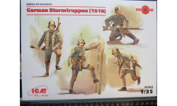 Немецкие Штурмовики German Sturmtruppen (1918) ICM 1/35  возможен обмен