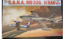 Учебно – тренировочный. C.A.N.A. MB326/H RAN ESCI 4077 (Italeri)1/48 возможен обмен, масштабные модели авиации, scale48