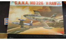 Учебно – тренировочный. C.A.N.A. MB326/H RAN ESCI 4077 (Italeri)1/48 возможен обмен, масштабные модели авиации, scale48