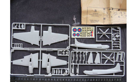 Истребитель бомбардировщик дальнего действия Индекс 239 Novo F 239 D.H.Hornet Огонёк 1/72 СССР возможен обмен, сборные модели авиации, scale72