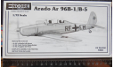 Учебный самолёт Arado Ar 96B-1 /B-5 Encore (Heller) 1/72, масштабные модели авиации, scale72