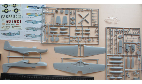 Истребитель North American P-51D Mustang Fujimi 30003 1/48   возможен обмен, масштабные модели авиации, Hasegawa, scale48