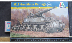 Коробка M12 Gun Motor Carriage Italeri 1/72