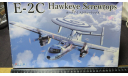 Самолёт ДРЛО E-2C Hawkeye Screwtops Fujimi 1/72 Пакет с деталями не открывался.  возможен обмен, масштабные модели авиации, scale72