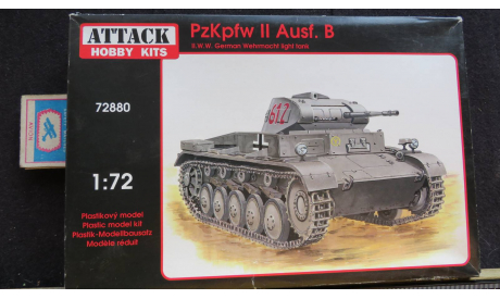 PzKpfw II Ausf.B Attack 1/72 возможен обмен, масштабные модели бронетехники, scale72