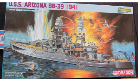 U.S.S. Arizona BB-39 1941 Premium Edition Dragon 1/700, масштабная модель, scale0