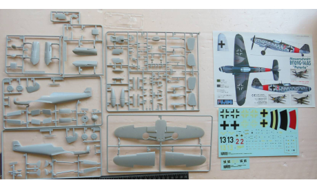 Истребитель Messerschmitt Bf 109G-14/AS Peterle Fujimi 48003 1/48  возможен обмен, масштабные модели авиации, scale48