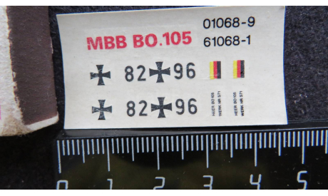 Декаль MBB BO.105 Airfix 1/72, фототравление, декали, краски, материалы, scale72