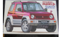 Джип Mitsubishi Pajero Jr Fujimi 1/24 Пакет с деталями не открывался., масштабная модель, scale24