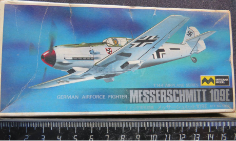 Messerschmitt 109E Mitsuwa Model 1/144 возможен обмен, масштабные модели авиации, scale144