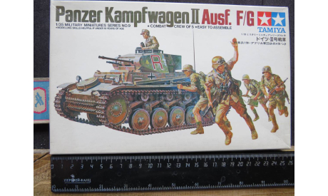 Коробка Panzerkampfwagen II Ausf F/G Tamiya MM109 1/35 Только коробка!, масштабные модели бронетехники, scale48