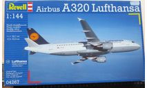 Пассажирский лайнер Airbus A320 Lufthansa Revell 04267 1/144 возможен обмен, сборные модели авиации, scale144