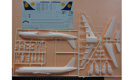 Пассажирский лайнер Airbus A320 Lufthansa Revell 04267 1/144 возможен обмен, сборные модели авиации, scale144