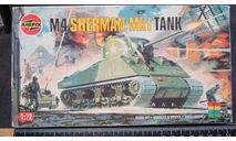 Средний танк M4 Sherman Mk.I Tank Airfix 1/72, масштабные модели бронетехники, scale72