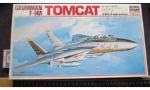 Палубный истребитель Grumman F-14A Tomcat Hasegawa 1/72 возможен обмен, масштабные модели авиации, scale72