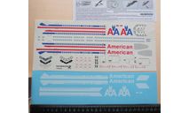 Декаль для Boeing 767-300 American Airlines PAS-DECALS 767300-02 1/144 А01, масштабные модели авиации, Scale – Master, scale144