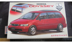 Минивэн Honda Odyssey Sunshine Roof Fujimi 1/24 Пакеты с деталями не открывались. возможен обмен