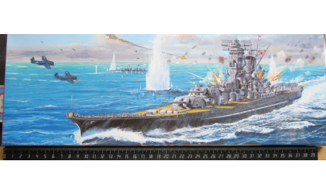 Линкор Japanese Battle Ship The Phantom Weapon “Yamato” Type Fujimi 42142 1/700 Пакеты с деталями не открывались возможен обмен, сборные модели кораблей, флота, scale0