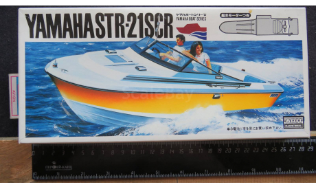 Лодка Yamaha STR-21SCR Arii  Toy Model Kits Boat Электромотор. L-185mm  возможен обмен, сборные модели кораблей, флота, scale0