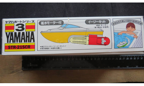 Лодка Yamaha STR-21SCR Arii  Toy Model Kits Boat Электромотор. L-185mm  возможен обмен, сборные модели кораблей, флота, scale0